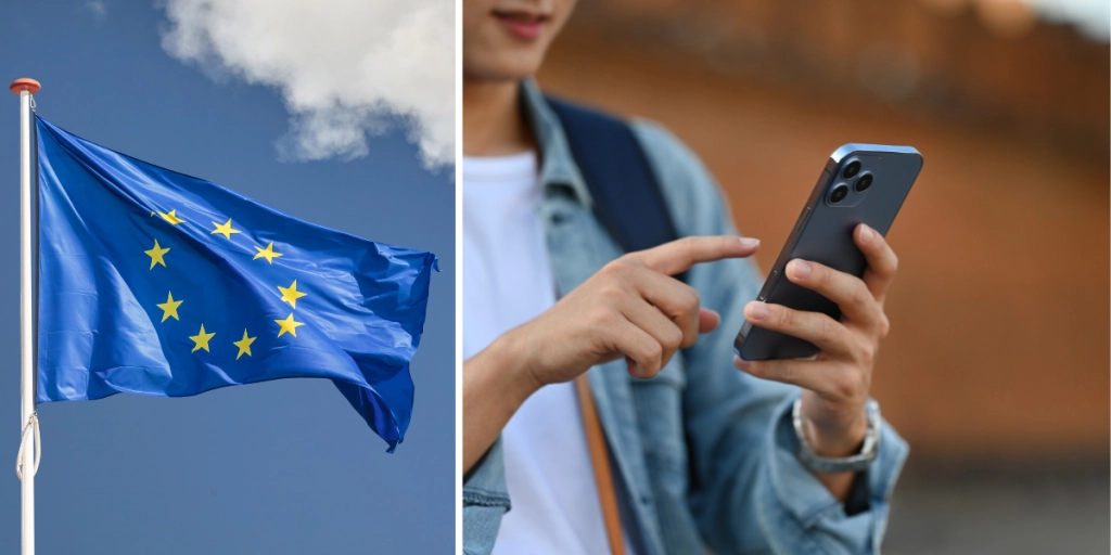 EU flagga / Mobil