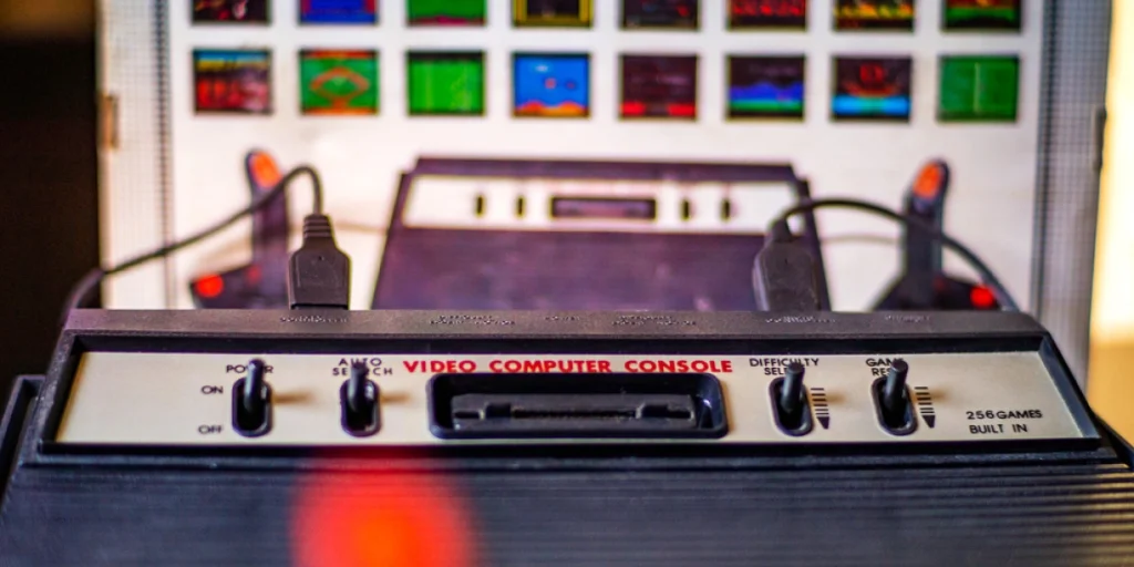 Gammel Atari spilconsol