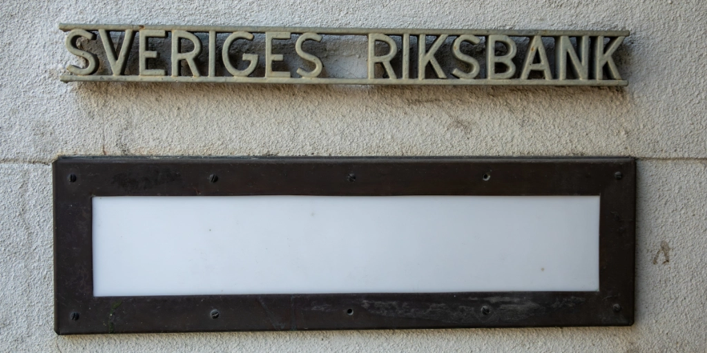 Sveriges Riksbank fasad