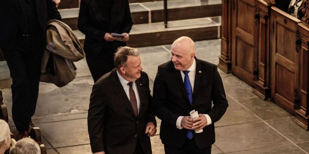 Lars Løkke og Søren Gade