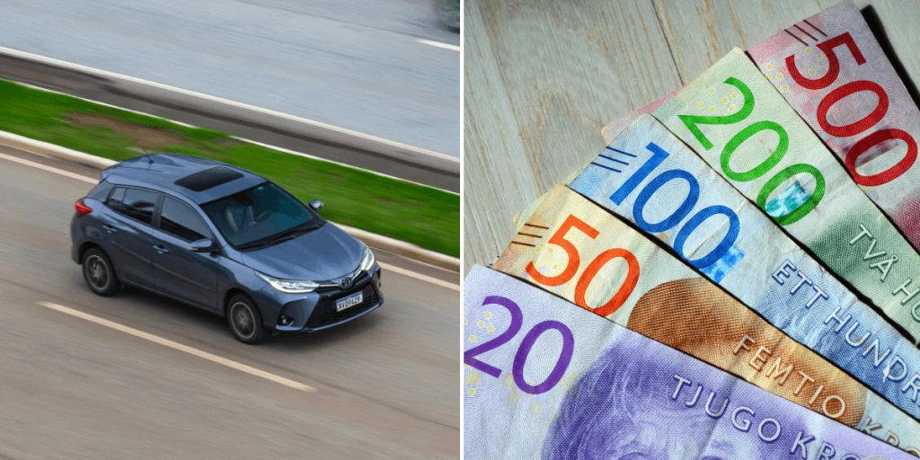 Toyota, Bil, Svenska pengar