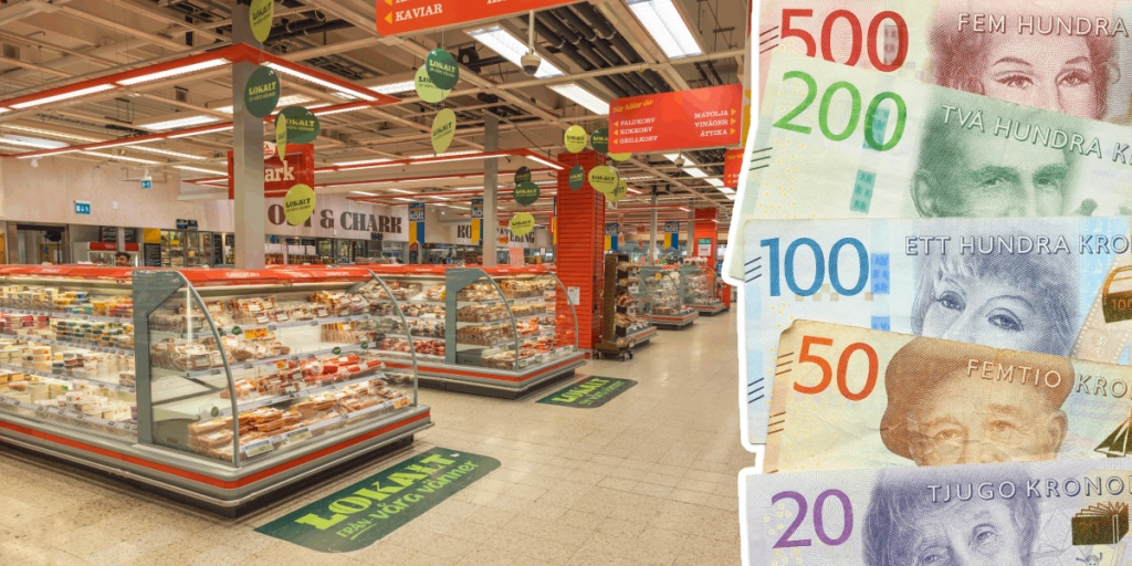 Ica, Matbutik, Svenska pengar