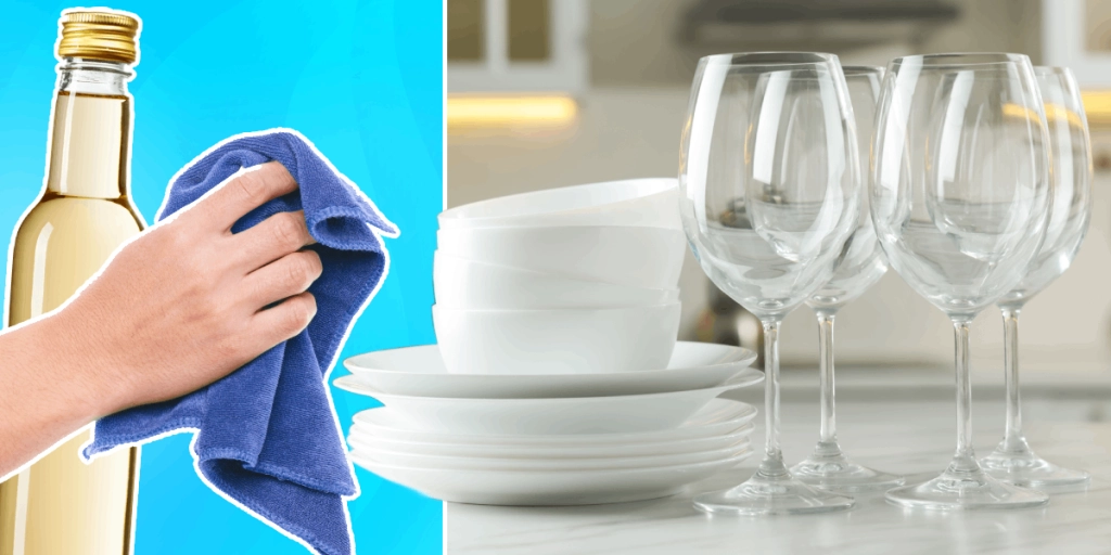 Är dina glas matta och grumliga? Så får du dem att se ut som nya igen
