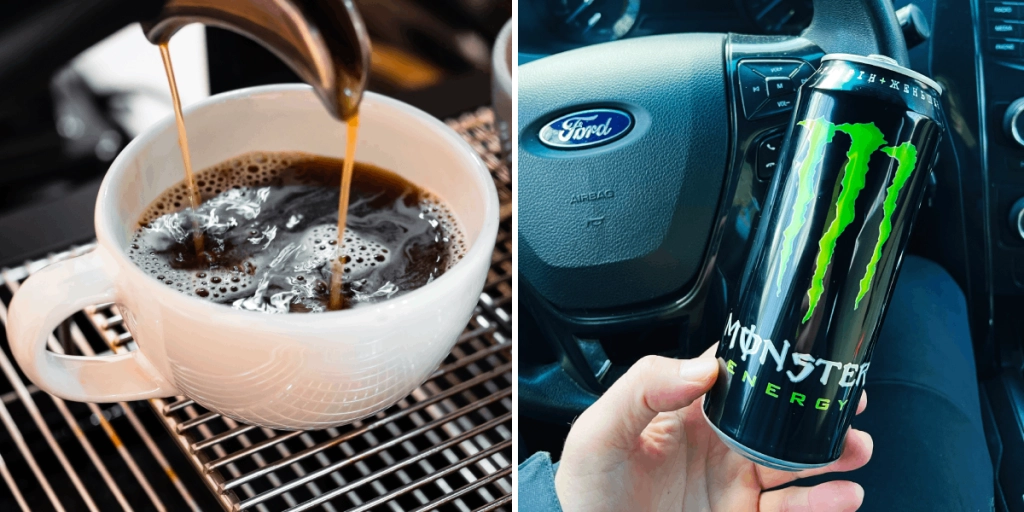 Kaffe, Monster, Energidryck