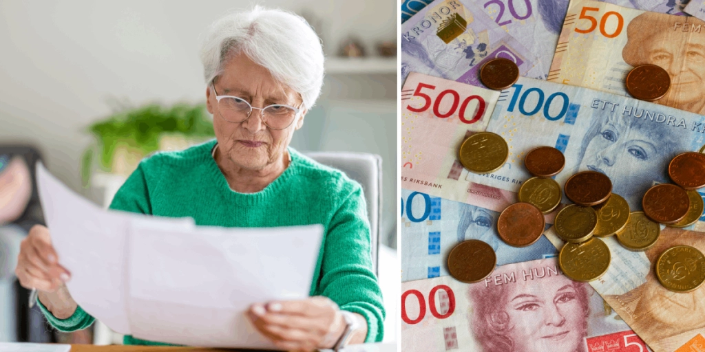 Pensionär, Svenska pengar