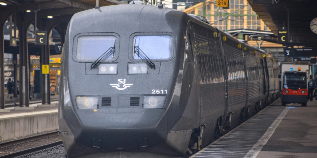 SJ, Tåg, Järnväg
