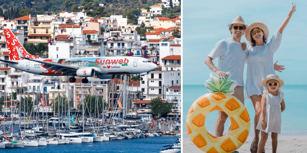 Flygplan, Semester, Familj