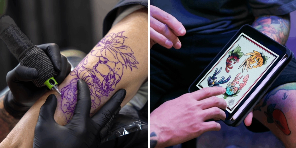 Tatuering, Tatueringar