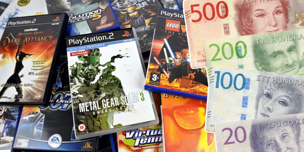 Tv-spel, Svenska pengar