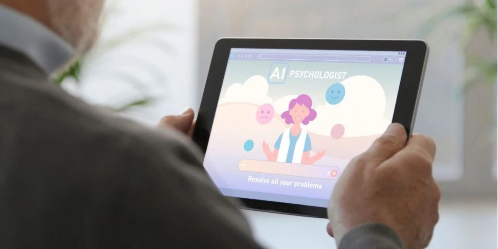 AI psychologist tablet