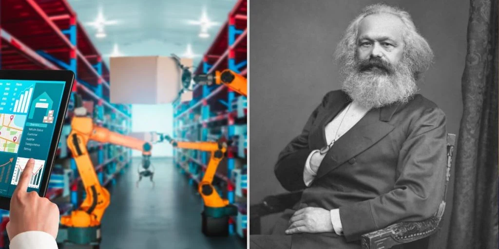 Automated warehouse Karl Marx