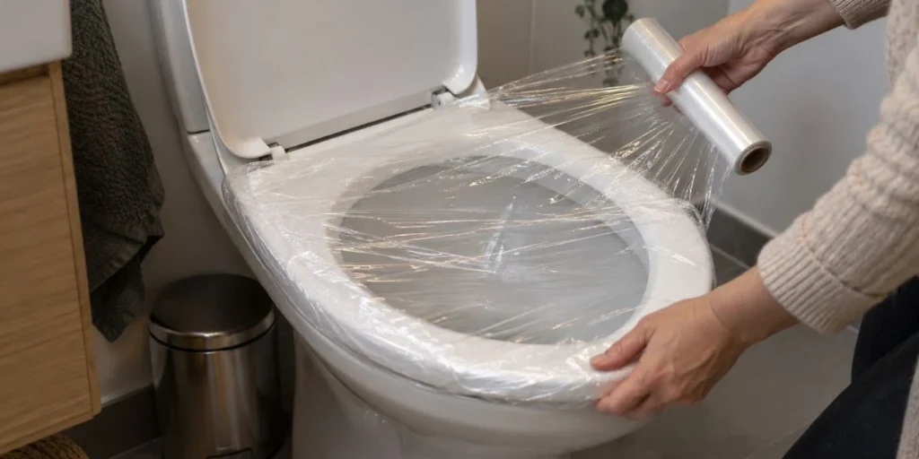 Clogged toilet, Husholdningsfilm