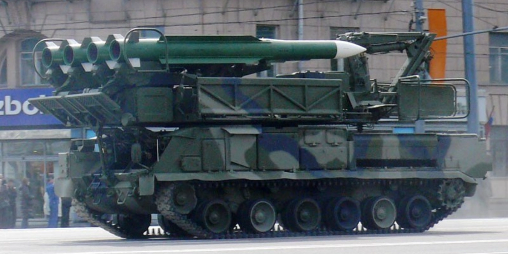 Putin’s forces hid missile system in trees – apparantly forgetting what autumn does to leaves