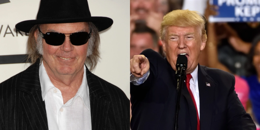Neil Young verklagt Donald Trump auf 10 Millionen Dollar wegen unerlaubter Musiknutzung