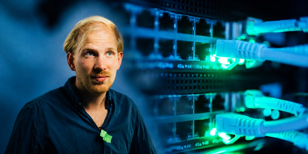 Rutger Bregman computer server