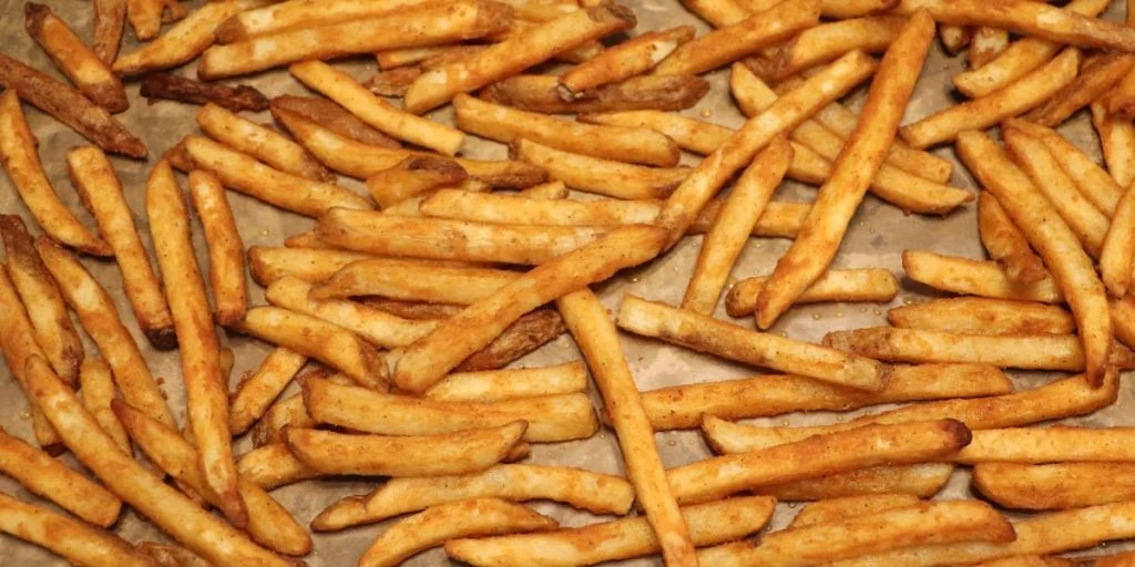 French fries from oven