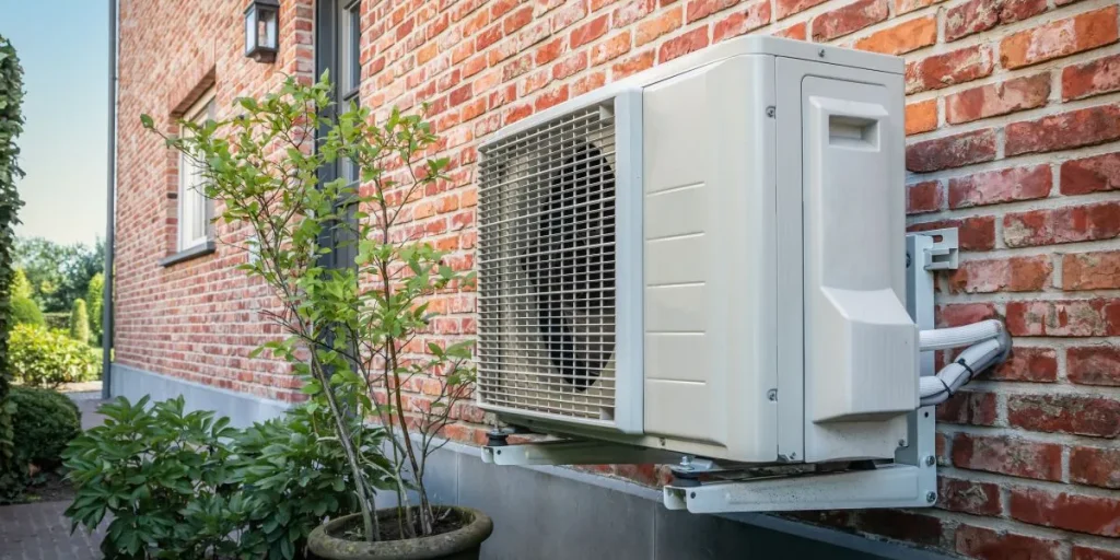 Heat pump, air, Varmepumpe
