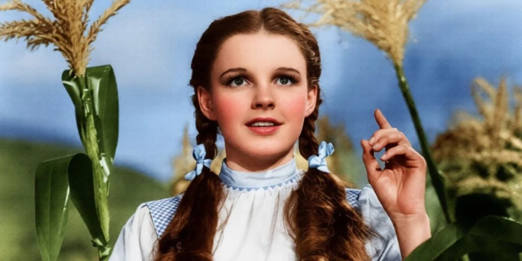 Judy Garland in Wizard of Oz