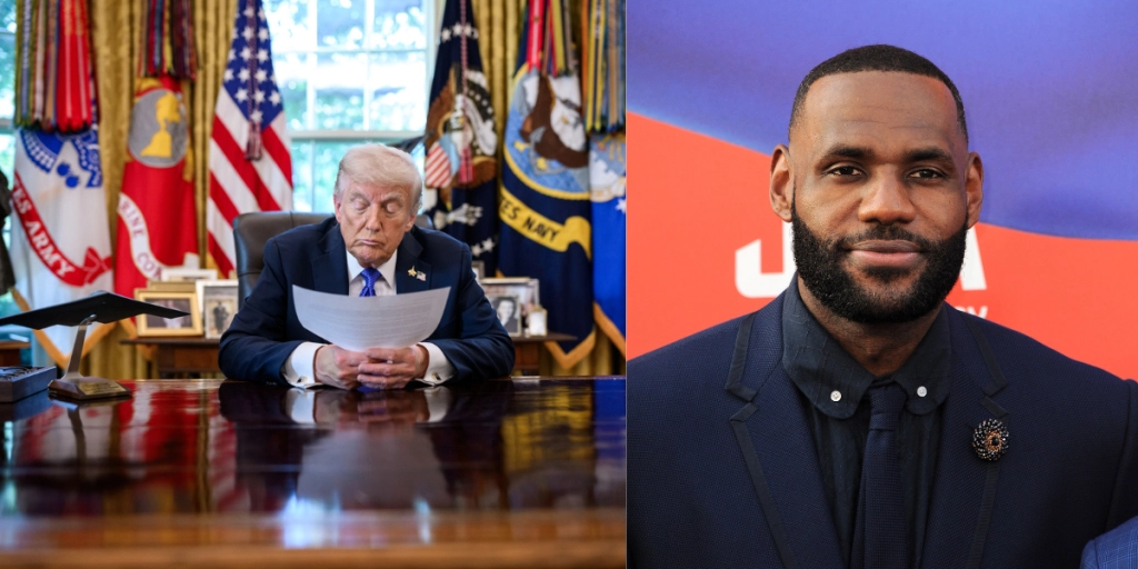 LeBron James: Kurze Antwort auf Trumps Hymnen-Kritik