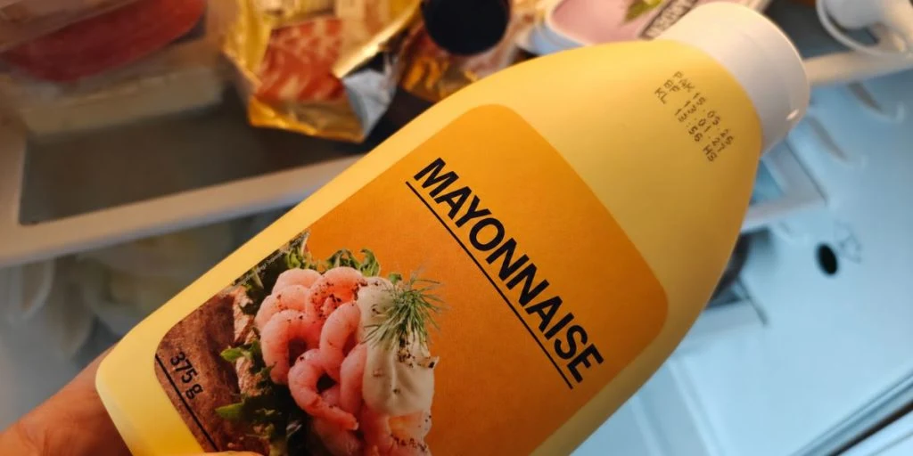 Mayonnaise tube