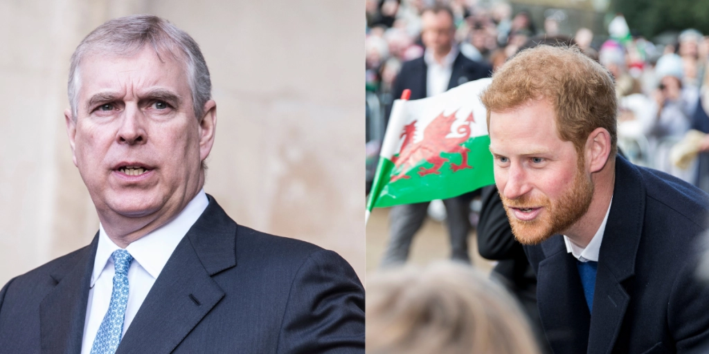 Ex-Prince Andrew reportedly believes the royal family has treated Prince Harry far more generously than him