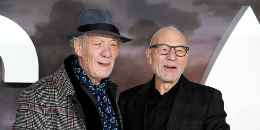 Rørende afsked: Ian McKellen hylder sin afdøde ven Patrick Stewart