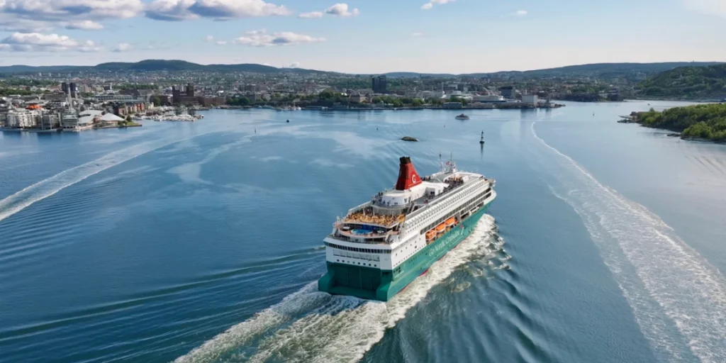 MS Nordic Pearl arriving in Oslo, danskebåten, oslobåden, færge, ferje, ferry, Go Nordic Cruiseline