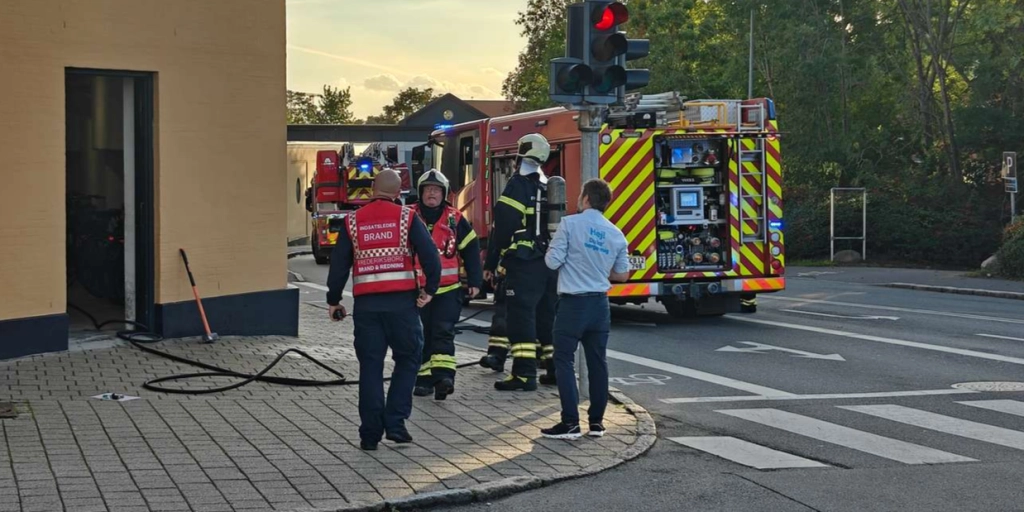Pludselig brand i Bilka: Kunder og ansatte måtte evakueres