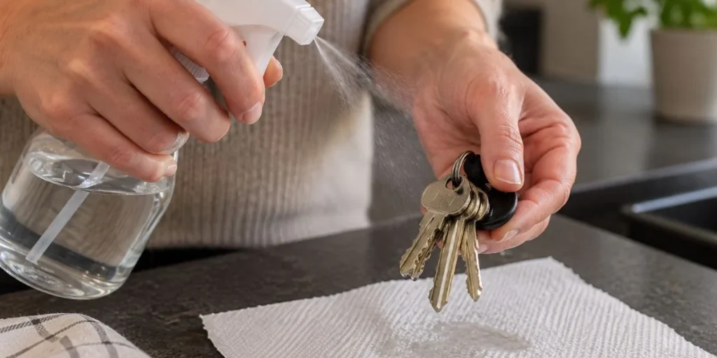 keys, cleaning