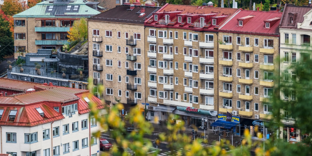 Bostadsområde i Göteborg stad