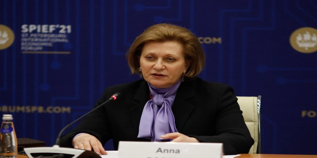 Saint Petersburg, Russia, Anna Popova, Federal State Sanitary Doctor of the Russian Federation