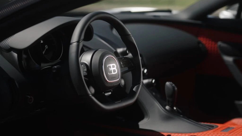 BUGATTI CENTODIECI, Luxury car, expensive sports car. USA