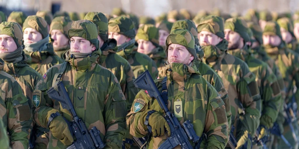 Norwegian military, Norge hær, militær