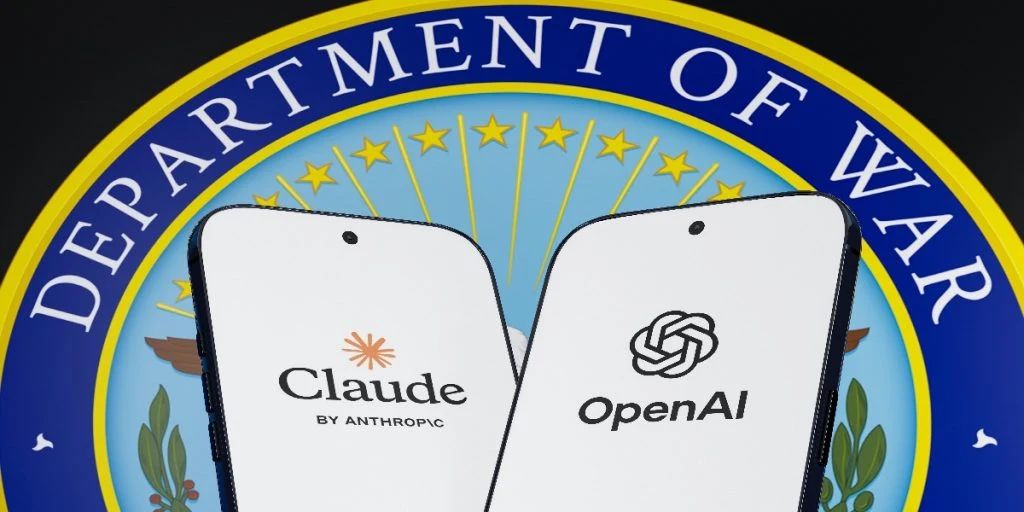 US, Department of War, Seal, Claude, Anthropic, Openai