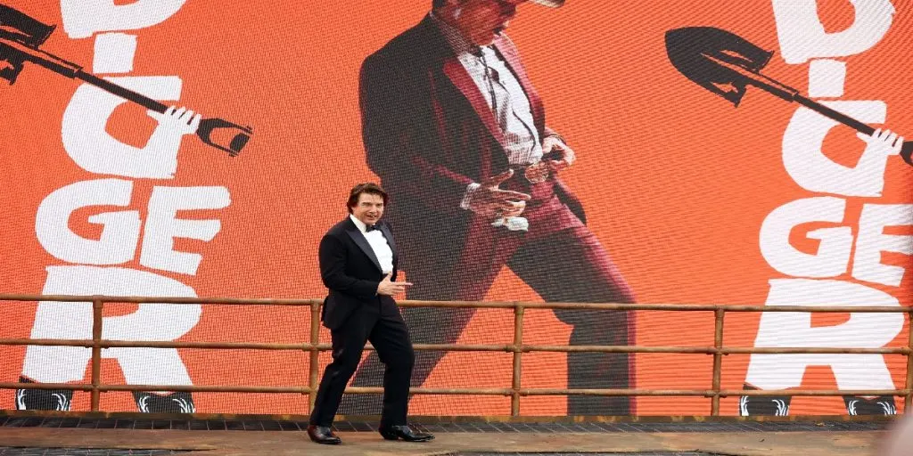 London, Tom Cruise, Digger, Film And TV Charity Royal Film Performance And Global Premiere