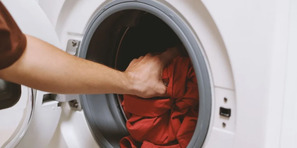 washing machine open